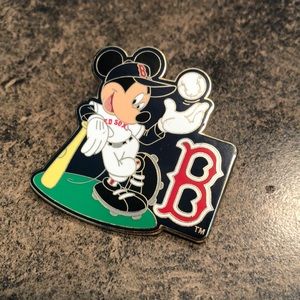 Boston Red Sox Mickey Mouse Pin